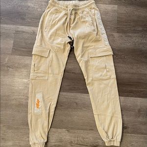 Tan Rawgear Cargo Joggers